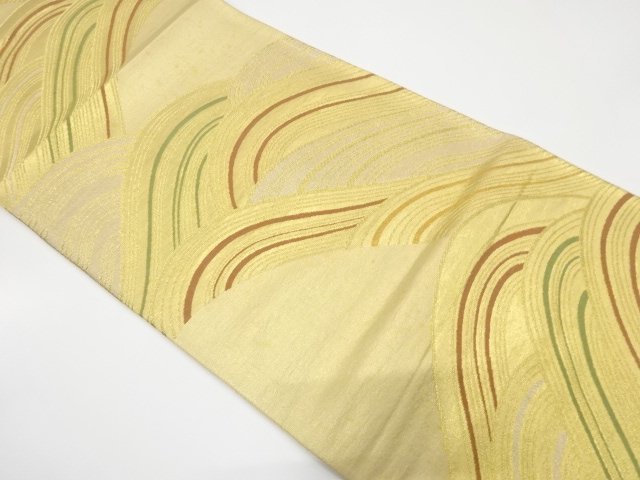 Japanese Kimono / Antique / Fukuro Obi Silk